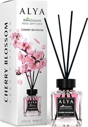 Cherry Blossom Bambu Çubuklu Oda Kokusu- Kiraz Çekirdeği Kokusu