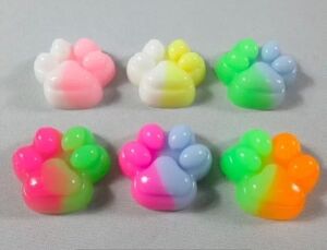 6 Adet Sevimli Mini Sukuşi Kedi Patisi Oyuncaklar, Mochi Squishy Yumuşak Kedi Pençesi, Stres Önleyici Oyuncaklar, Çocuklar ve Yetişkinler Için Sıkmalı Oyuncaklar, Rahatlatıcı Oyuncaklar ve Kawaii