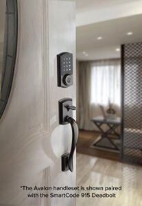 98150-002 Avalon Exterior Handle Only With Tustin Right-Handed And Left-Handed Levers In Satin Nickel