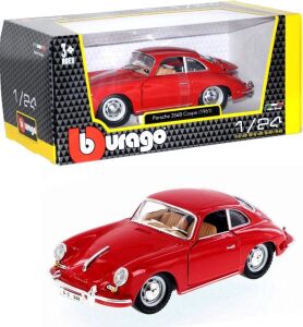 22079 1:24 Porsche 356B Coupe 1961 Araba