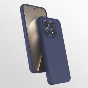 Xiaomi Mi 15T Pro ile Uyumlu Kılıf Premier Silikon Kapak,mi 15T Pro ile Uyumlu Kılıf ve Pürüzsüz Dış Yüzey Silikon Kılıf, Ultra Ince Yapılı Kılıf Esnek Silikon Premier Arka Kapak Lacivert