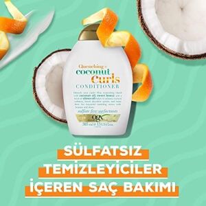 Bukleli Saçlar Için Nemlendirici Coconut Curls Sülfatsız Bakım Kremi (385 Ml)