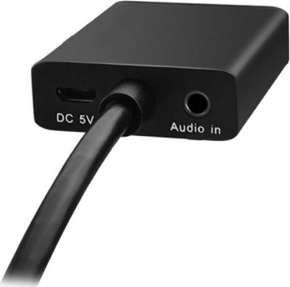 4674 VGA To HDMI Çevirici Dönüştürücü Adaptör Kablo Ucu Çevirici