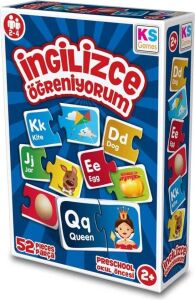 Ingilizce Öğreniyorum 52 Parça Puzzle