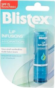 Blistex Lip Infusions Hydration Uzun Süreli Nemlendirici Dudak Bakım Kremi Spf 15 X2