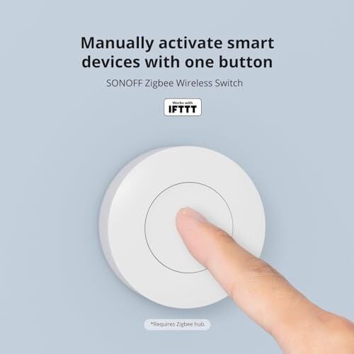Sonoff SNZB-01P Kablosuz Zigbee Buton