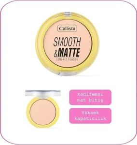 Callista Smooth & Compact Powder Mat Bitişli Toz Pudra - 32 Warm Sand