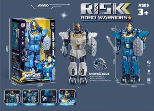 Işıklı Müzikli Roket Atan Robot -Vrd