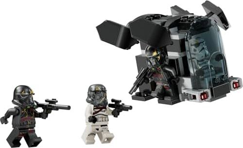 Death Trooper ve Night Trooper Savaş Paketi 75412-6 Yaş ve Üzeri Kız ve Erkek Çocuklar Için 4 Minifigür Içeren Yaratıcı Oyuncak Yapım Seti, Doğum Günü Hediyesi Fikri (119 Parça)