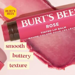 Burt's Bees Renkli Dudak Bakım Kremi (Rose)