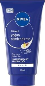 Yoğun Nemlendirici El Kremi 72 Ml, Hızlı Emilir, Hyaluronik Asit, Yağı, Kuru Ciltler