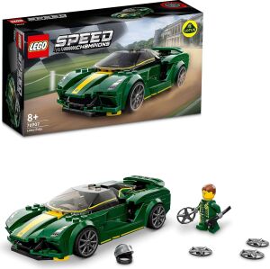 Speed Champions Lotus Evija 76907-8 Yaş ve Üzeri Çocuklar ve Araba Meraklıları Için Harika Bir Oyuncak Yapım Seti (247 Parça)