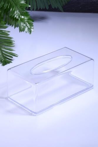 Clear Peçete Organizeri Şeffaf Z Peçetelik Akrilik Peçetelik Şeffaf 21 x 19