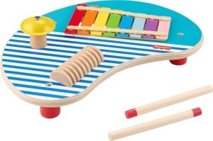 Ahşap Müzik Keyfi 3 Ahşap Parçadan Oluşan Ahşap Müzik Keyfi ve Oyuncak Perküsyon Enstrümanları HXT91