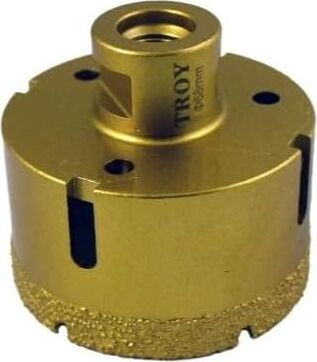 Troy 27450-68 Avuç Taşlamalar Için Seramik Kuru Elmas Delici, 68MM