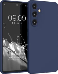 Matte Silicone  Galaxy S26 Için Kılıf Lacivert [galaxy S26 ile Uyumlu Kılıf - Lacivert]