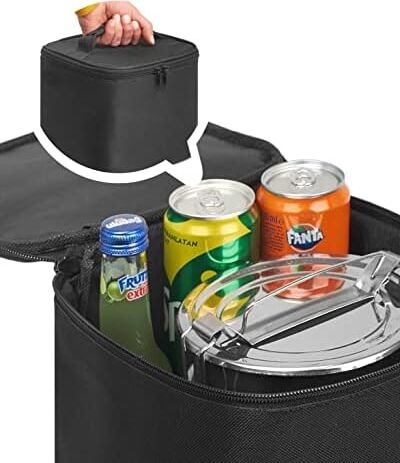Byens 8 Litre Termos Çanta Yemek Taşıma Çantası Termo Termal Sıcak ve Soğuk Tutan Piknik Buzluk Çantalar Termal Beslenme Piknik Çantası