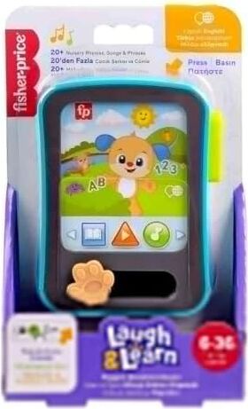 Birden Fazla Dil Desteğiyle 6 Ay ve Üzeri Bebekler Için Müzikli ve Işıklı  Eğlen ve Öğren Hikaye Anlatan Köpekçik Oyuncak Tablet, JGX02