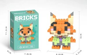 Zootropolis Nick Wilde Mini LEGO Figürü