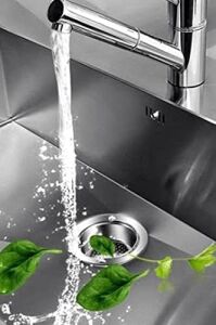 Paslanmaz 11CM Çapında Paslanmaz Çelik Büyük Boy Seyyar Kaliteli Lavabo Süzgeci 5 Adet 1410