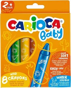 Carioca Jumbo Bebek Yumuşak Pastel Boya 8'li