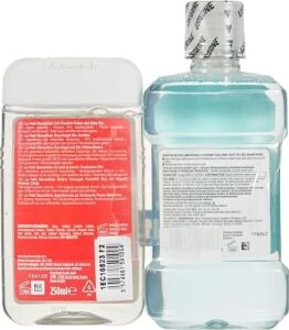 Duş Jeli Akdeniz Çileği 250 ml + Listerine Mint Ağız Bakım Suyu Hafif Tat 250 ml