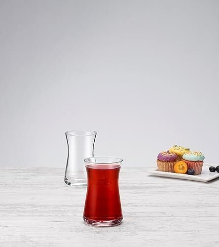 Heybeli Çay Bardağı 170 cc 6'lı Hediyelik Kutu