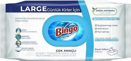Yüzey Havlusu Beyaz Sabun 96'lı