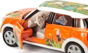 Siku 6507, El Işi Seti Style My Siku, Mını Countryman Summer, Oyuncak Araba, Metal/plastik, Turuncu, Kişisel Tasarım Için Çıkartma Kemeri Dahil, Açılabilir Kapılar