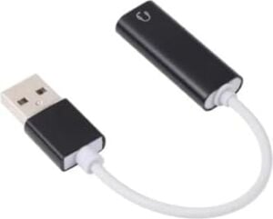 USB Den Mikrofonlu Kulaklık Çevirici (Usb To 3.5 mm Jack) Playstation Uyumlu Bilgisayar Ses Kartı Kablosu 3.5 mm Jack (Dişi) Girişli Ses Adaptörü 7.1 Dönüştürücü Ps3 Ps4 Ps5 Uyumlu (Beyaz)