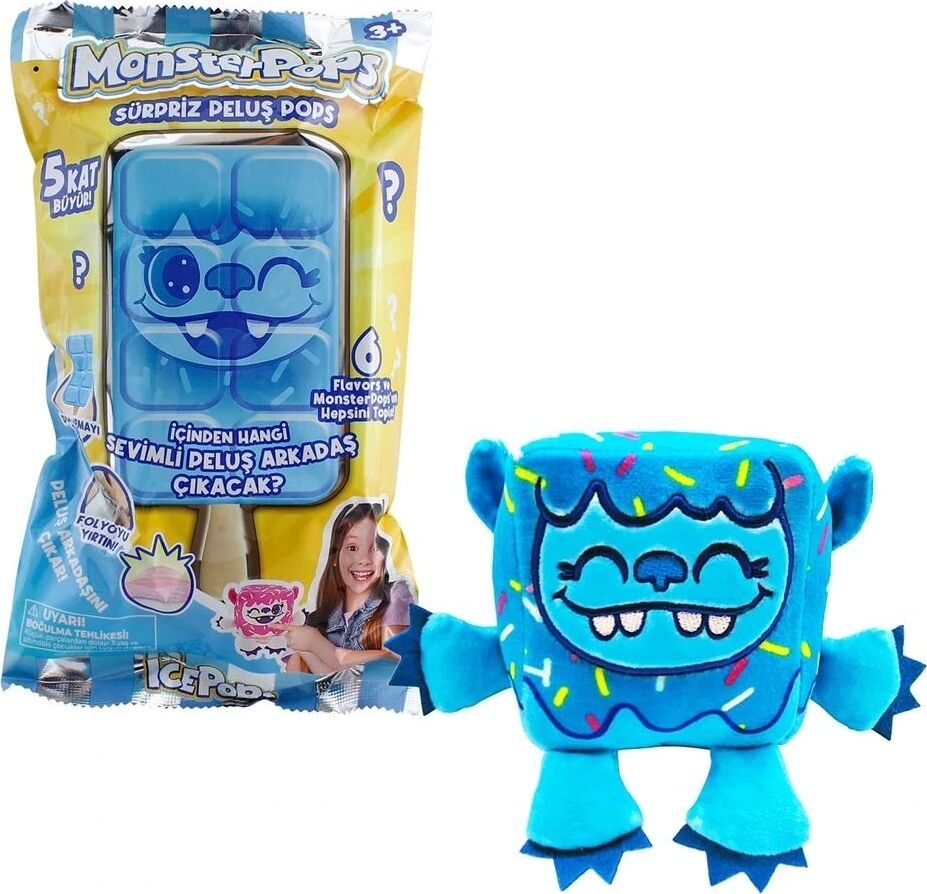 Ice Pops Monsterpops Sürpriz Mini Peluş Canavar