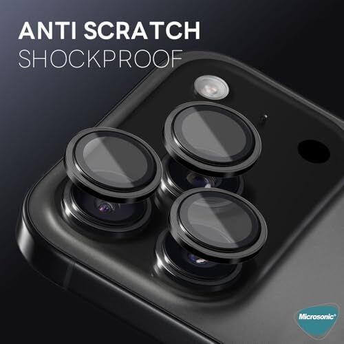 Apple iPhone 17 Pro Tekli Kamera Lens Koruma Camı Turuncu