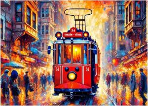 1000 Parça Puzzle - Istiklal Caddesi