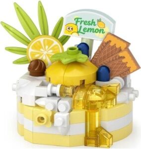 LZ-8643 Loz Limonlu Pasta 160 Parça Block Oyuncak-Mini Poşet