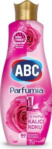 Deterjan Parfumia Konsantre Yumuşatıcı Romantik Gül (Pembe) 1440 ml
