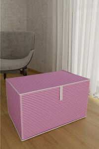 Çok Amaçlı Düzenleyici Kutu Organizer Cırt Cırtlı Hurç Mega Plus Boy 40CM x 30CM x 70CM (3 Adet)