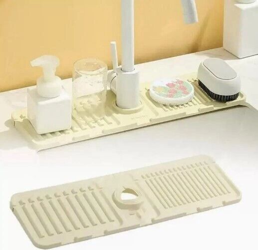 Mutfak Banyo Lavabo Kenarı Silikon Mat Gri