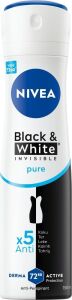 Kadın Sprey Deodorant & Invisible Pure 72 Saat Anti-Perspirant Koruma, 150 ml