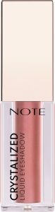 Crystalized Eyeshadow Likit Metalik Göz Farı, 04 Pink Bouquet