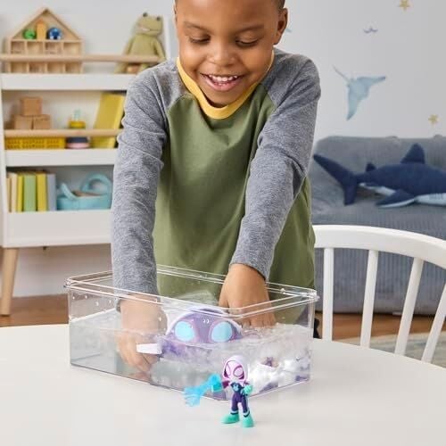 Spidey And His Amazing Su Ağları Hayalet Kaplumbağa Denizaltı Oyuncak