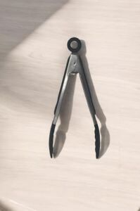 Silikon Servis Yemek Maşası - 23CM