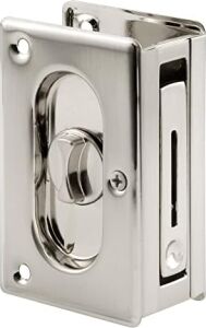 Prime-Line Products N 7367 Pocket Door Privacy Lock With Pull, 7.6cm - 1.9cm, New