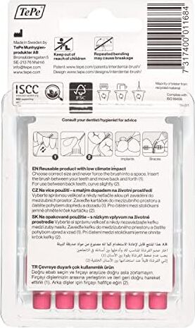 0.4 mm 0 Beden Diş Arası Fırçası Pembe (1 x 6 Adet)