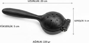 Limon Sıkacağı, Döküm Metal, Manuel Kollu Narenciye Meyve Sıkacak