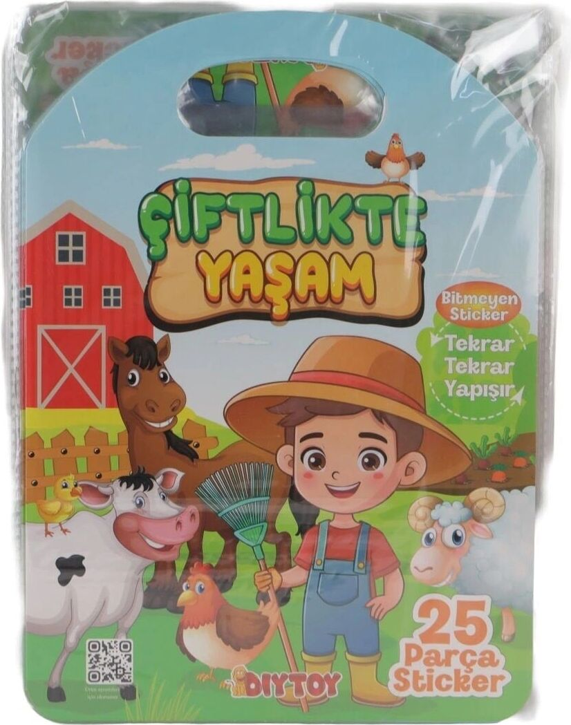 3011 Bitmeyen Sticker Çiftlikte Yaşam