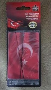 Magic Dose Asma Ayna Süsü Koku Türk Bayrağı