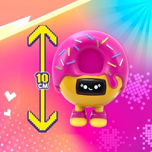 Cırcuıtmess Beep Boop Mochi | Çocuklar Için Interaktif Dijital Evcil Hayvan Oyuncağı | Eğlenceli Teknoloji Mini Oyunlar, Sesler ve Tepkiler | Koleksiyonluk Oynamaya Hazır Elektronik Evcil Hayvan (4-9