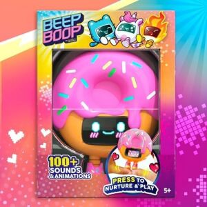 Cırcuıtmess Beep Boop Mochi | Çocuklar Için Interaktif Dijital Evcil Hayvan Oyuncağı | Eğlenceli Teknoloji Mini Oyunlar, Sesler ve Tepkiler | Koleksiyonluk Oynamaya Hazır Elektronik Evcil Hayvan (4-9
