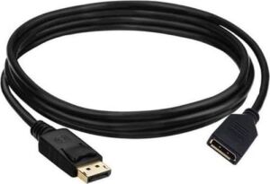 2 Metre Displayport Uzatma Kablosu 2 Metre Dişi Erkek Displayport Uzatma Kablosu