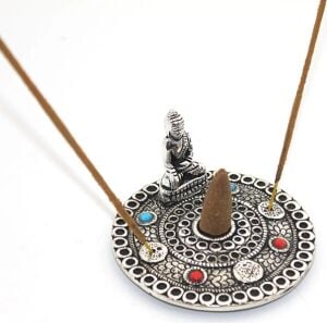 Metal Yuvarlak Budalı Tütsülük Model 2